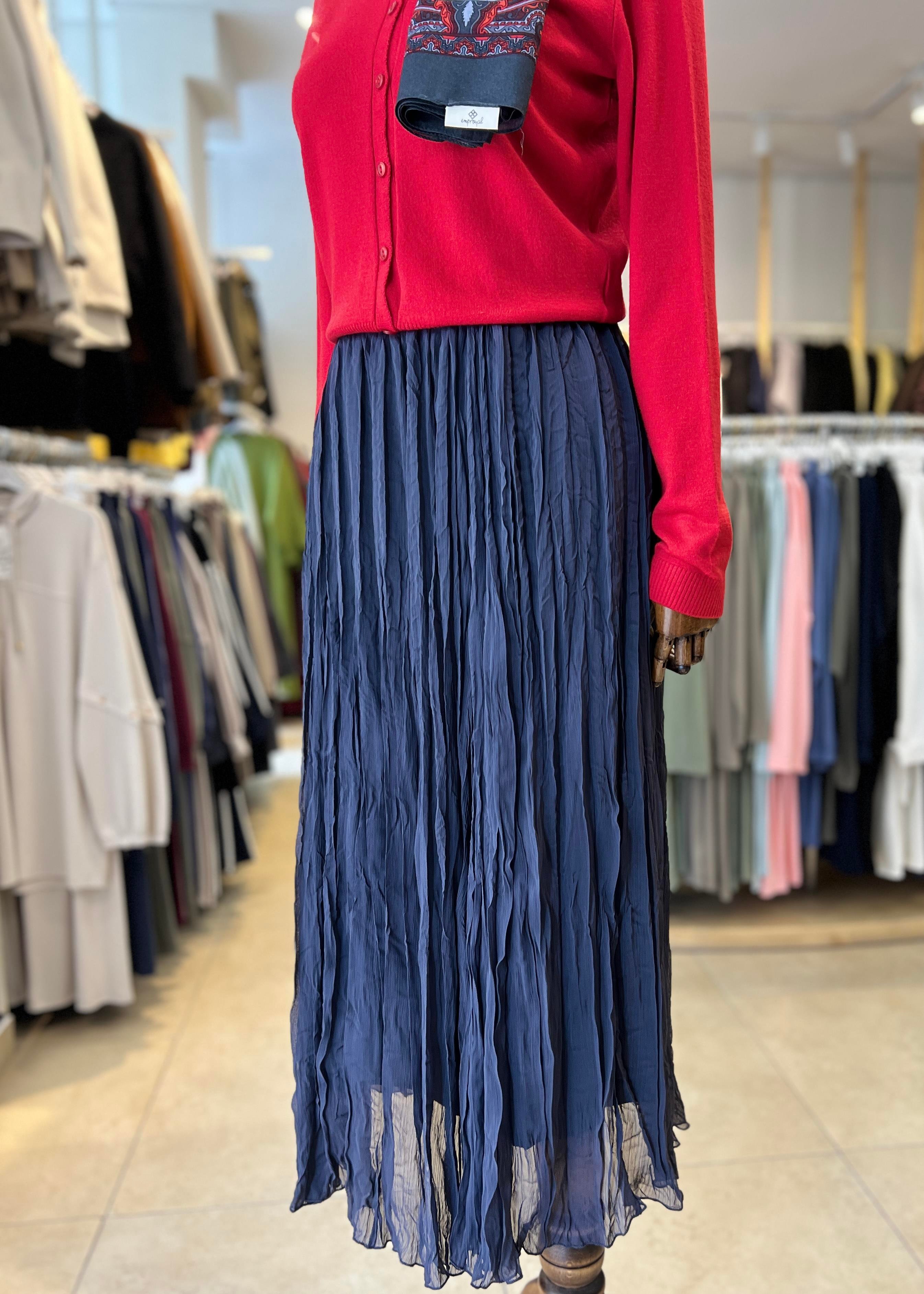 KADRİYE BAŞTÜRK  KIRIŞIK GÖRÜNÜM KLOŞ ETEK