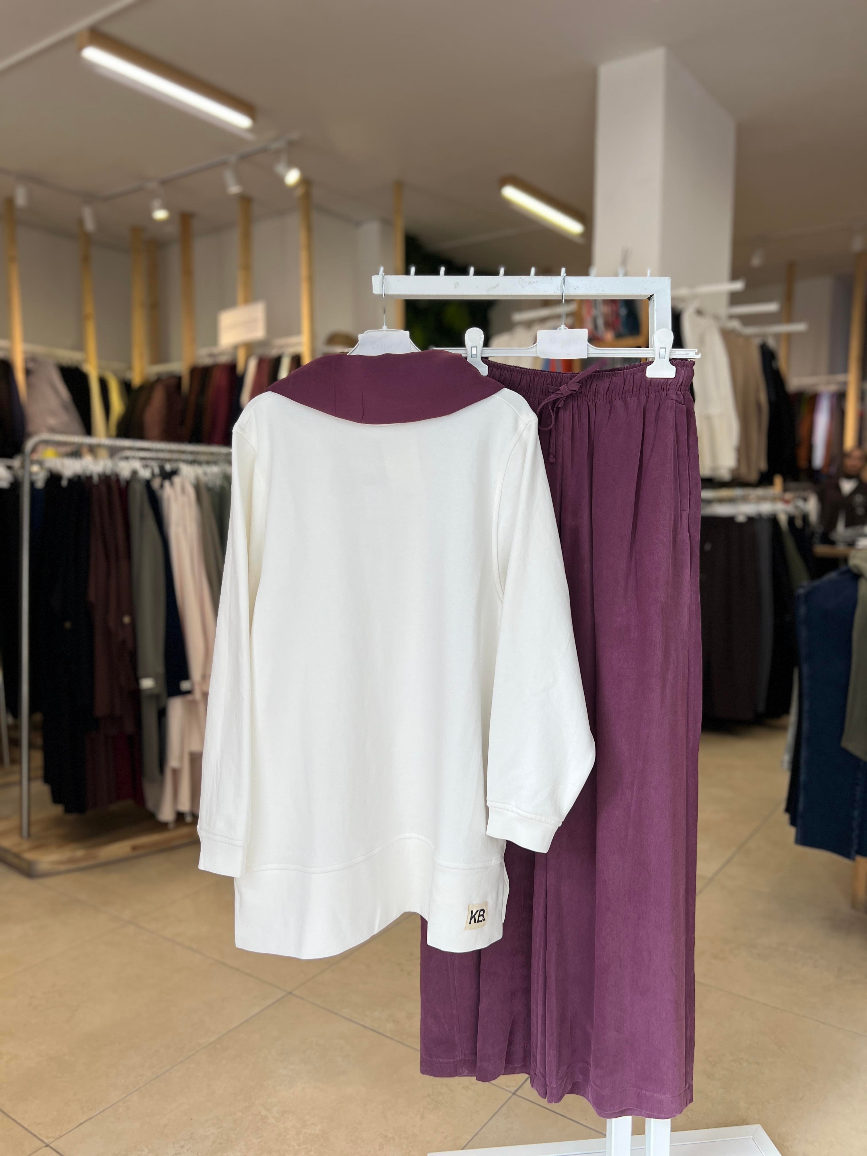 KADRİYE BAŞTÜRK OVERSİZE SWEAT 