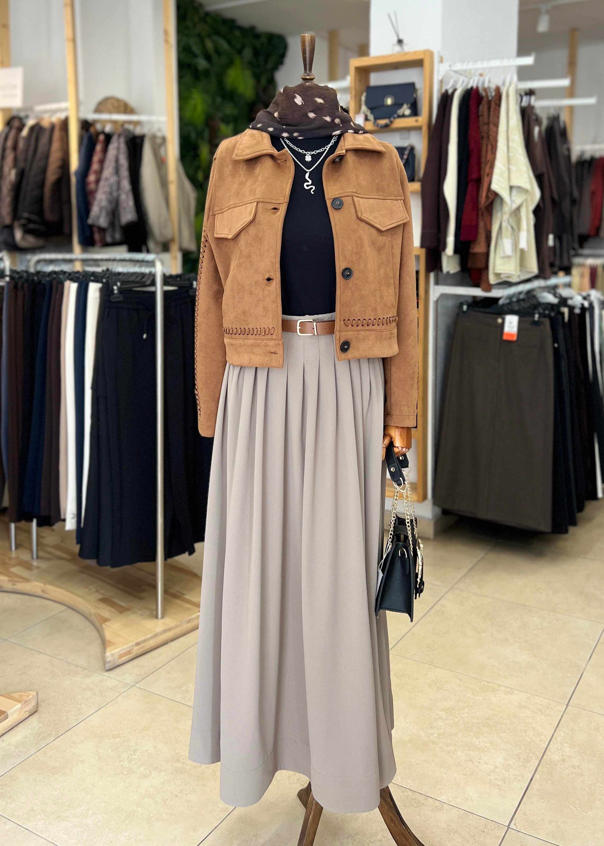 KEMERLİ PREMİUM ETEK