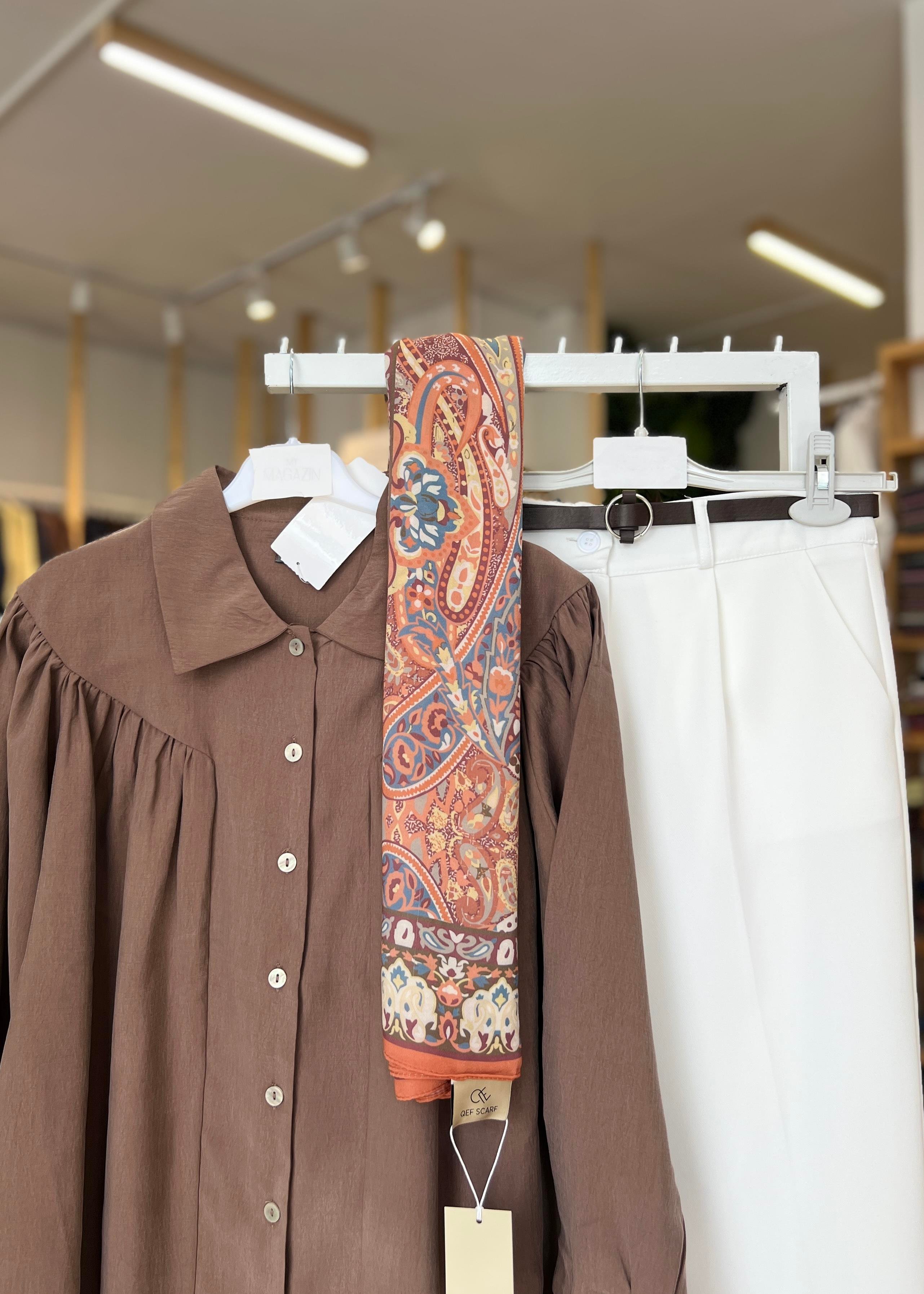 OVERSİZE MODAL GÖMLEK