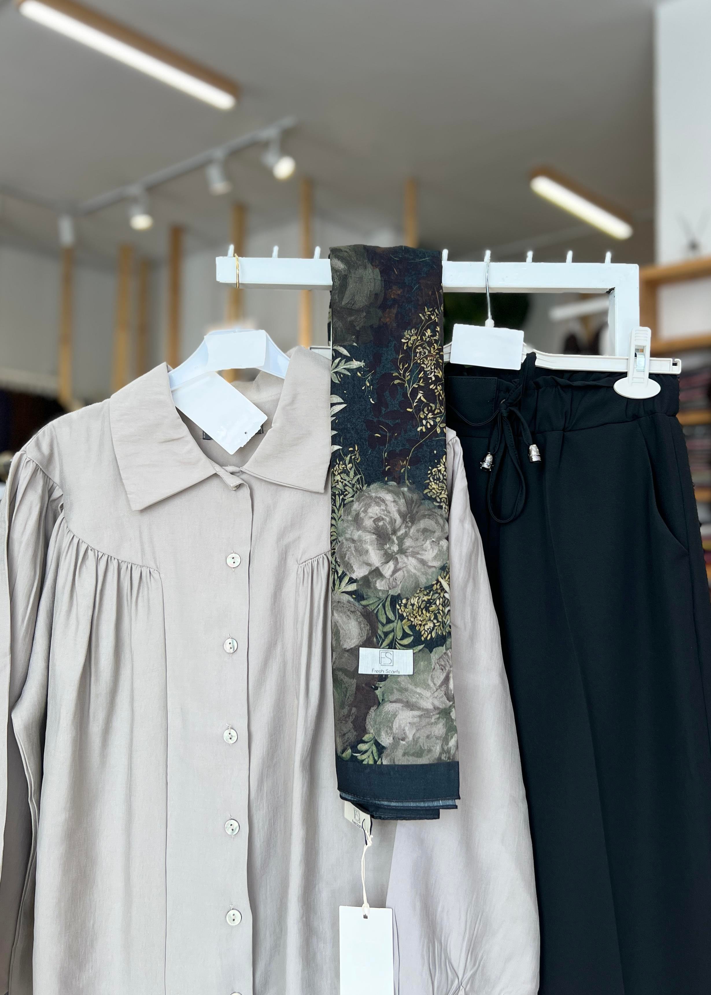 OVERSİZE MODAL GÖMLEK