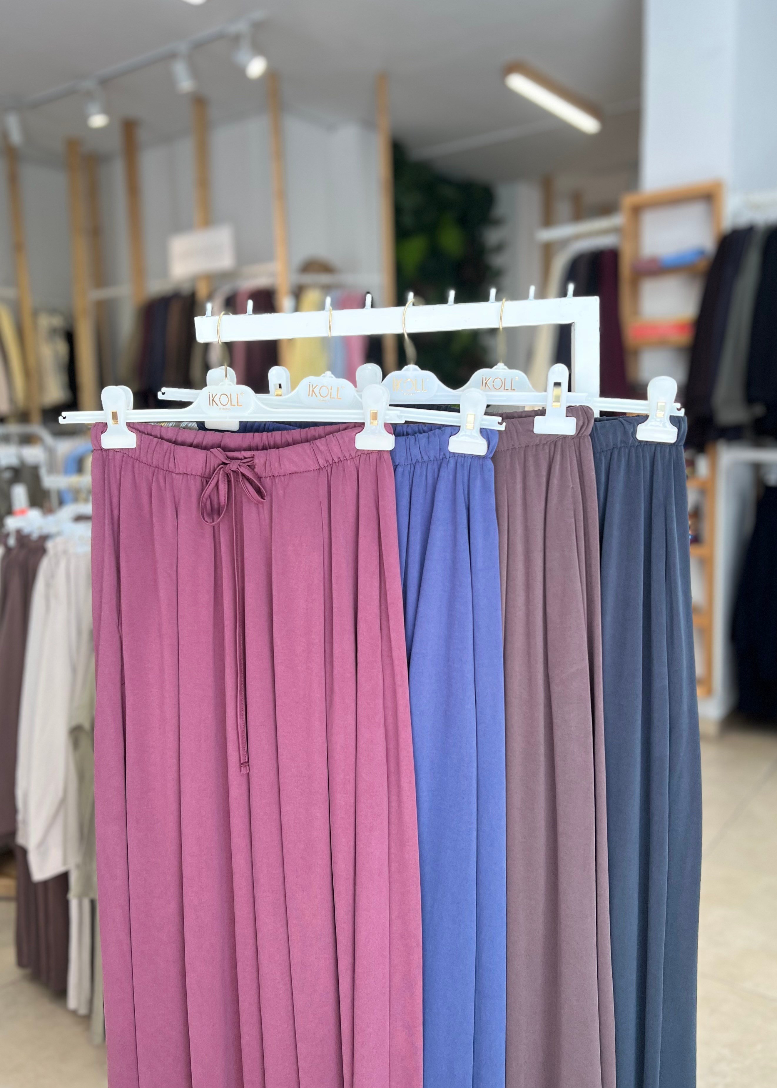 PİLELİ ETEK PANTOLON