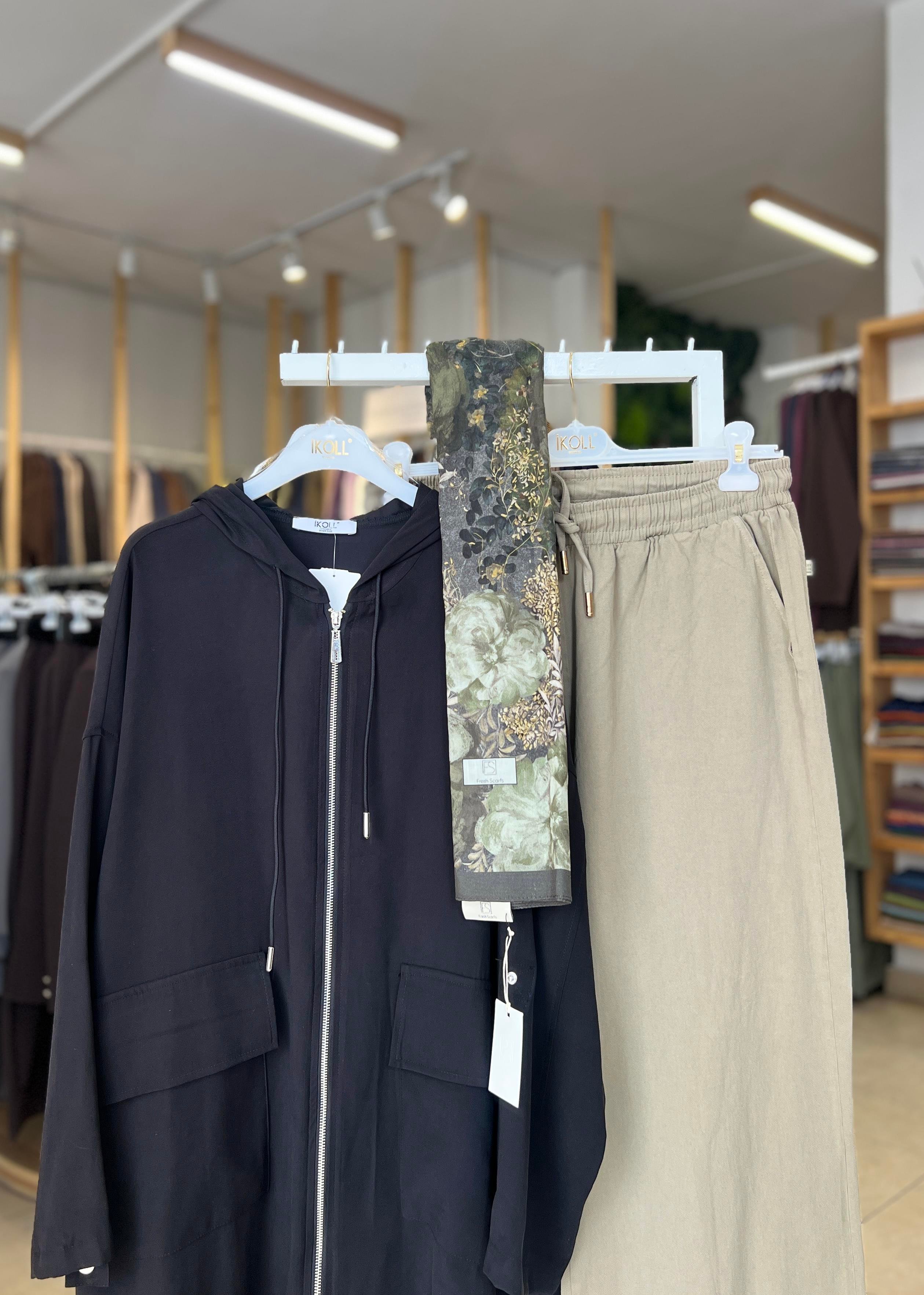 YANLARI ÇITÇITLI OVERSİZE KAP