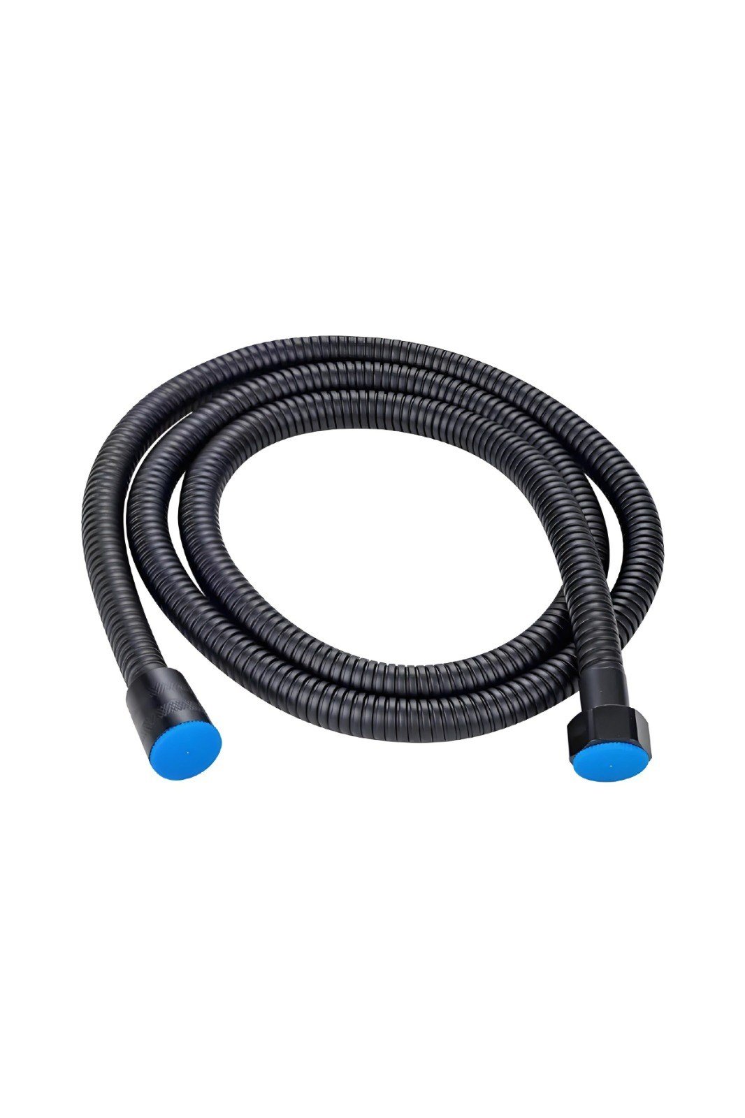 DUŞ BAŞLIĞI HORTUMU 1.5 METRE SİYAH SPİRALLİ DUŞ HORTUMU VS-21