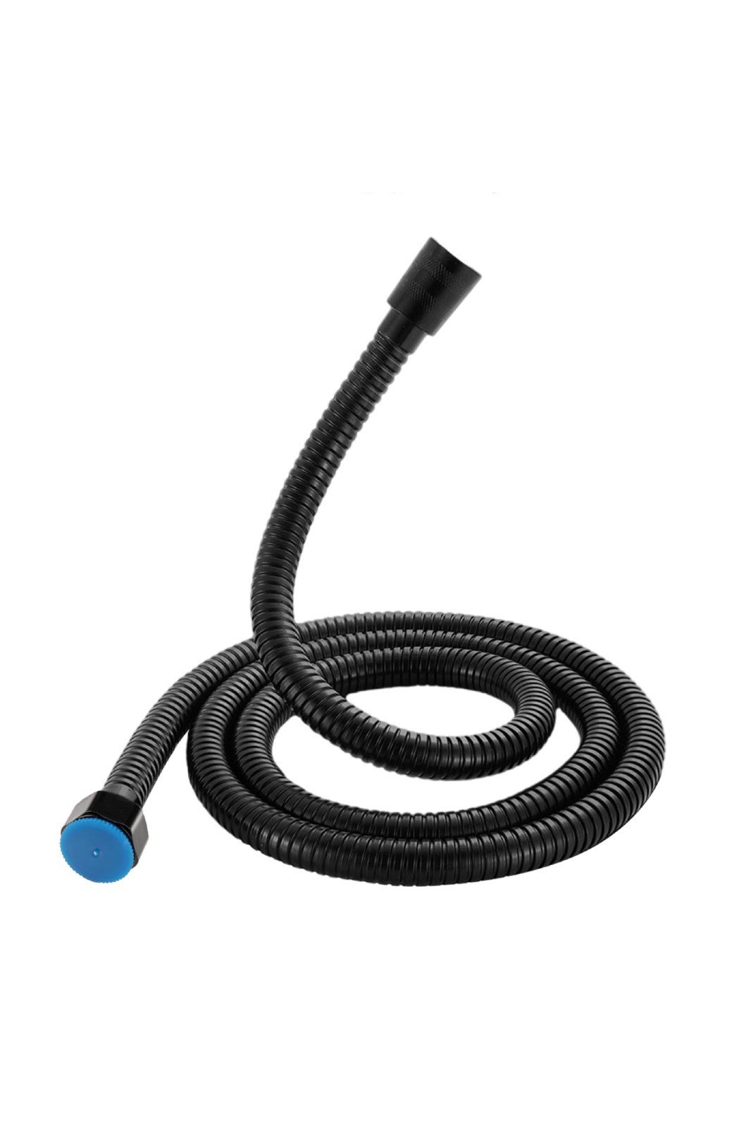 DUŞ BAŞLIĞI HORTUMU 1.5 METRE SİYAH SPİRALLİ DUŞ HORTUMU VS-21