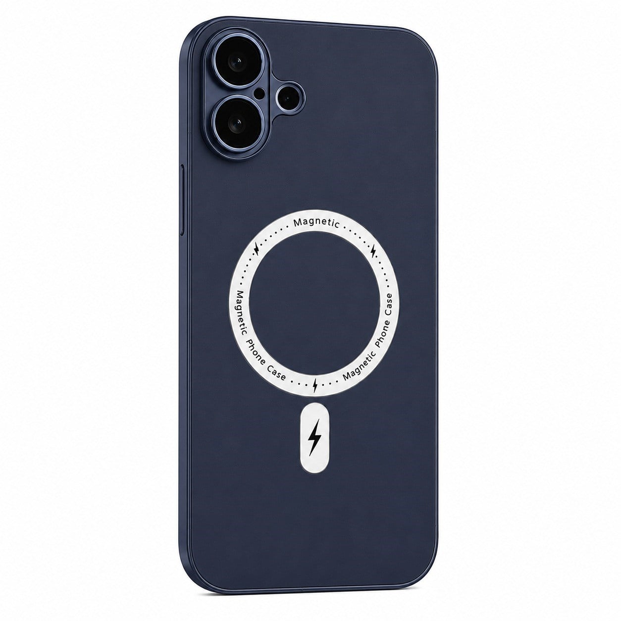 İPhone 16 PLUS KAMERA KORUMALI MAGSAFE KAPAK BUSINESS LACİVERT