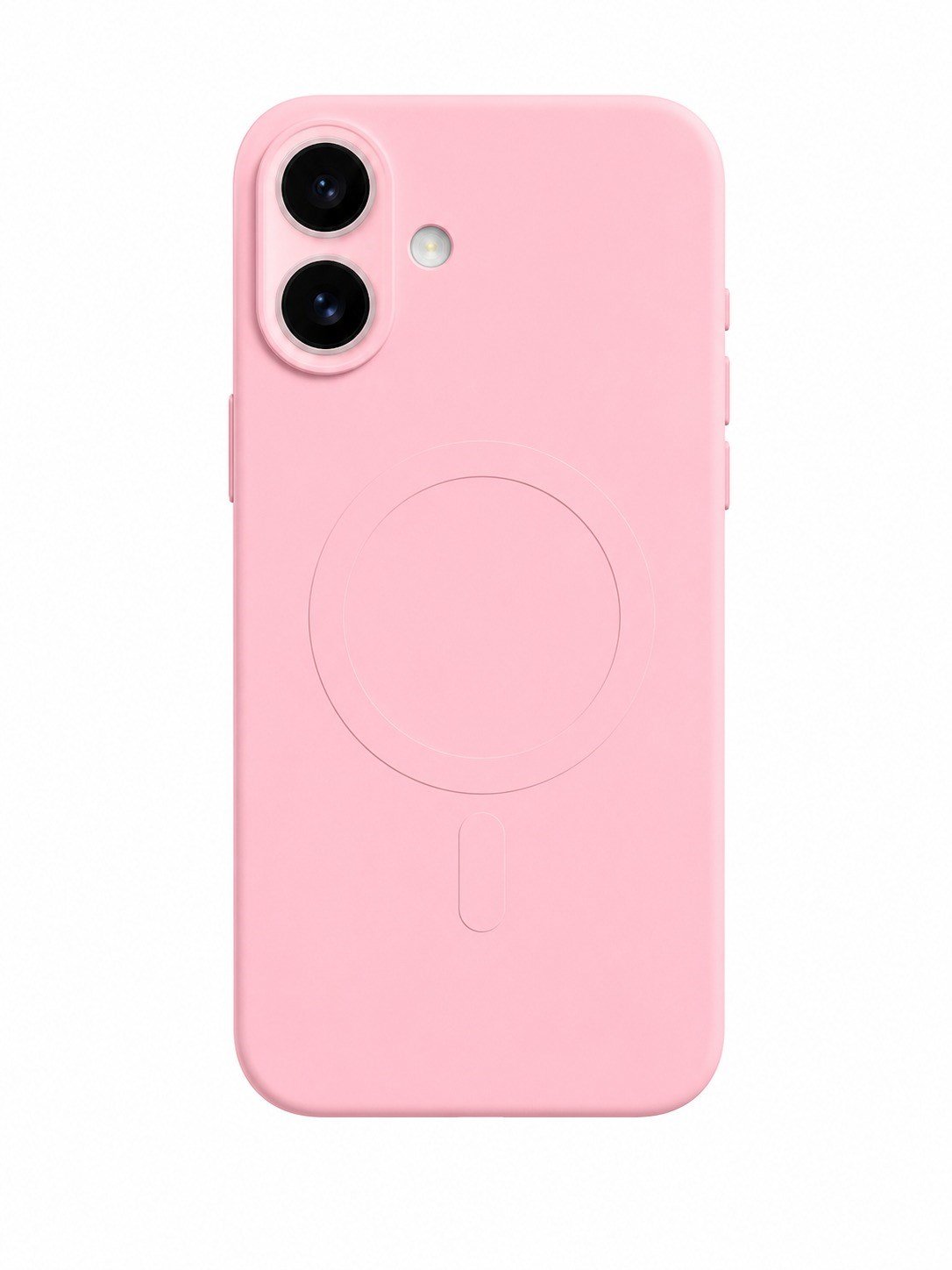 iPHONE 16 PLUS MAGSAFE KAMERA KORUMALI KILIF PEMBE