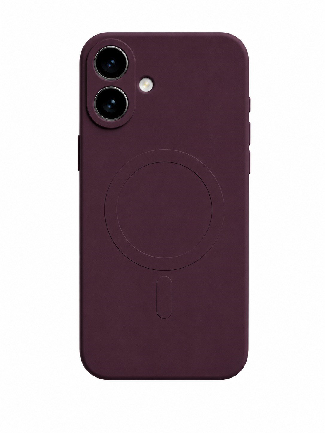 iPHONE 16 PLUS MAGSAFE KAMERA KORUMALI KILIF BORDO