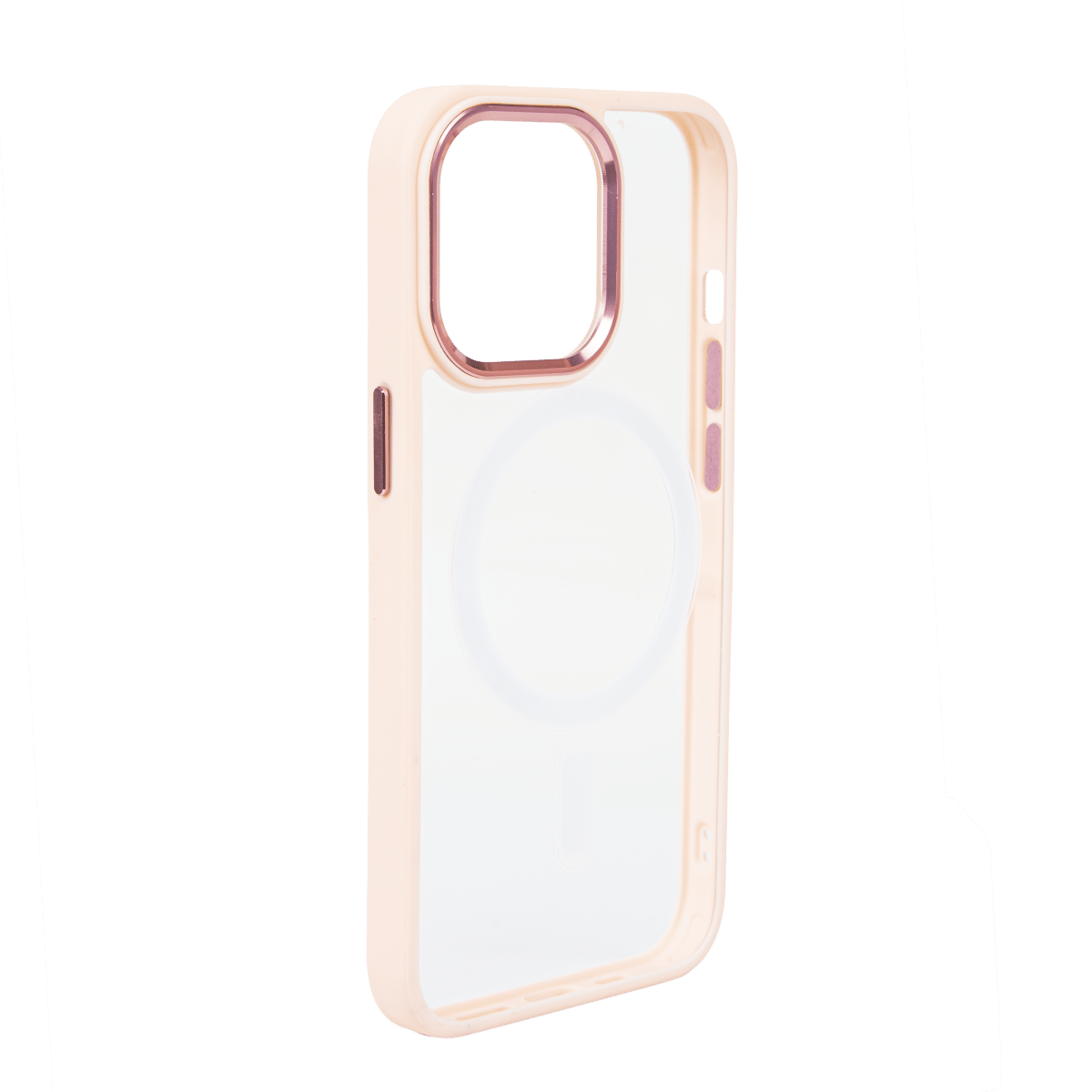 ITHINK IPH. 12 PRO MAX MAGSAFE RENKLİ KAPAK ( PEMBE )