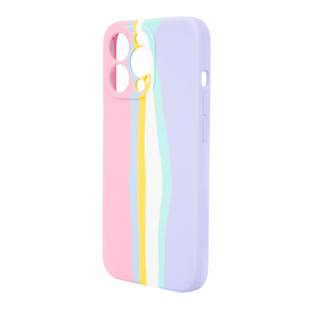 ITHINK IPH. 12 PRO RAINBOW SİLİNEBİLİR KAPAK ( LİLA )