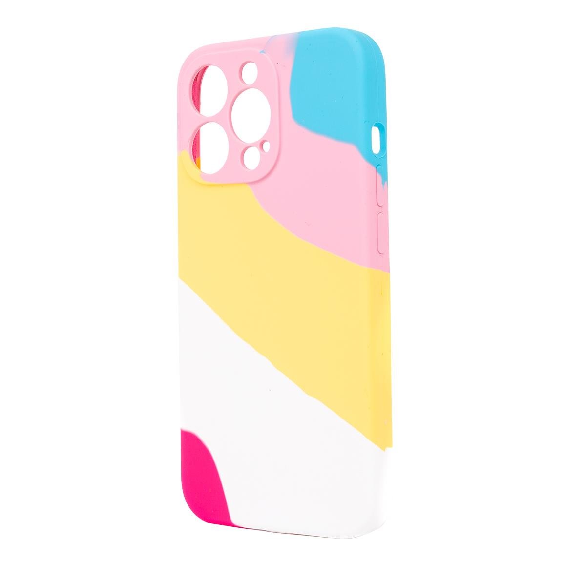 ITHINK IPH. 12 PRO RAINBOW SİLİNEBİLİR KAPAK ( PEMBE )