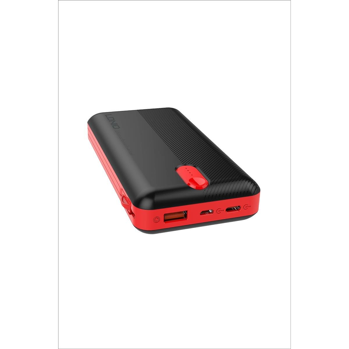 LDNIO 20.000 MAH POWERBANK DAHİLİ 3İN1 KABLO PL2014 BLACK