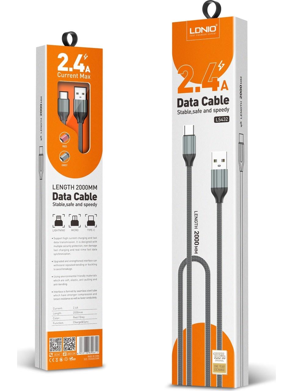 LDNIO CABLE LS432 MİCRO 