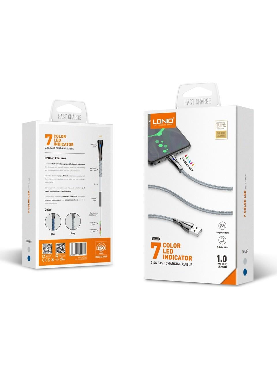 LDNIO CABLE LS461 MİCRO 