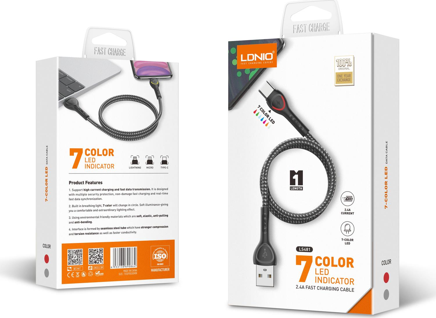 LDNIO CABLE LS481 MİCRO