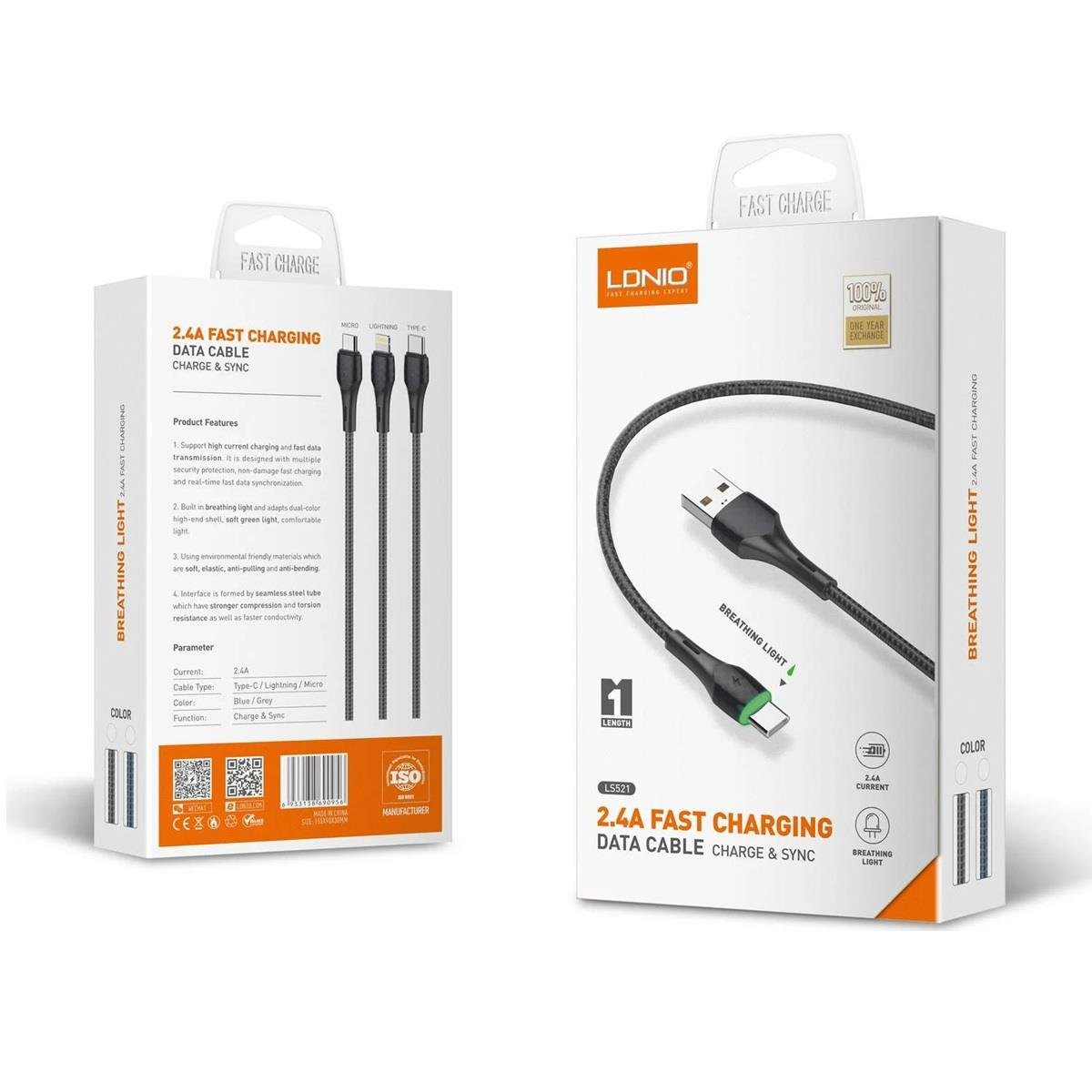 LDNIO CABLE LS521 MICRO 