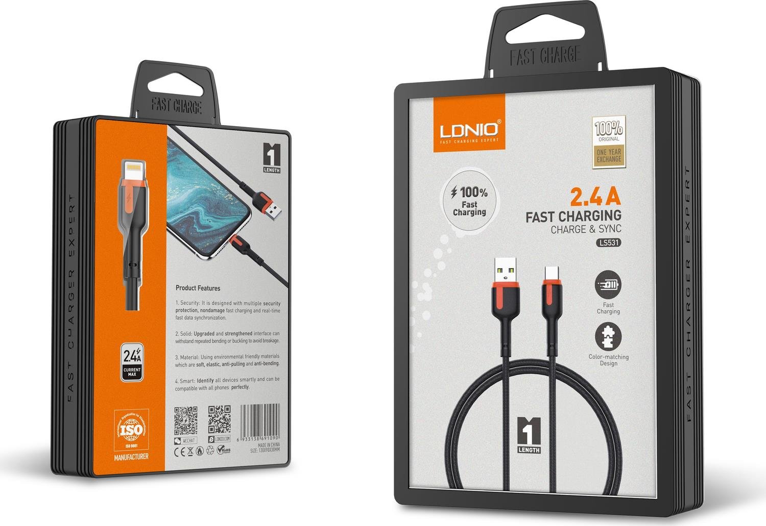 LDNIO CABLE LS531 İOS 