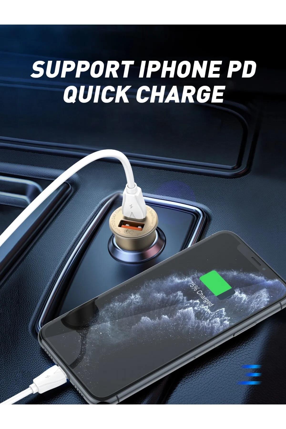 LDNIO CAR CHARGER C506Q İOS