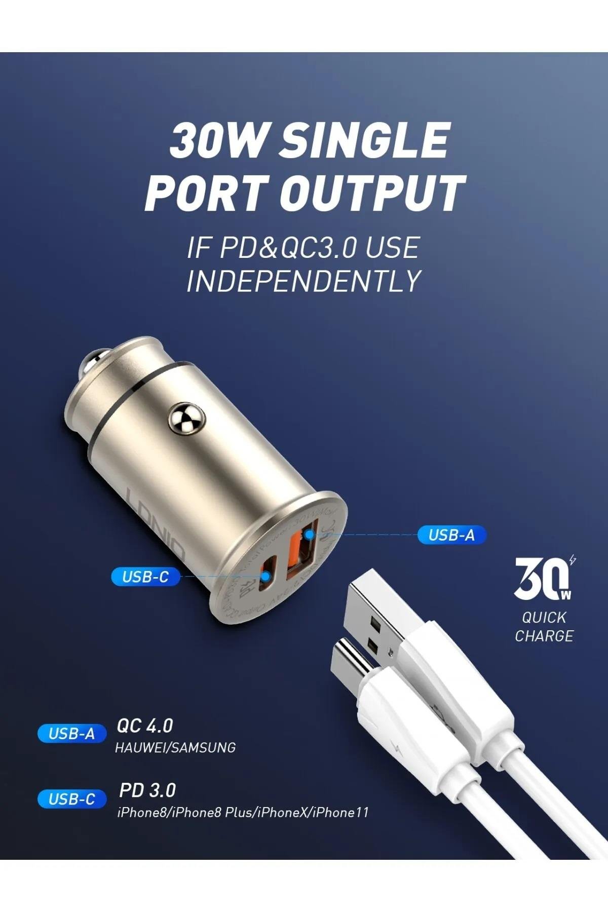 LDNIO CAR CHARGER C506Q İOS