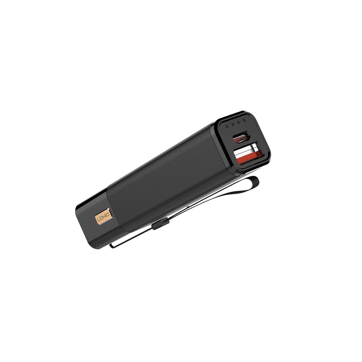 LDNIO POWERBANK HOME CHARGER-CAR CHARGER-3IN1 2.600 MAH CC200