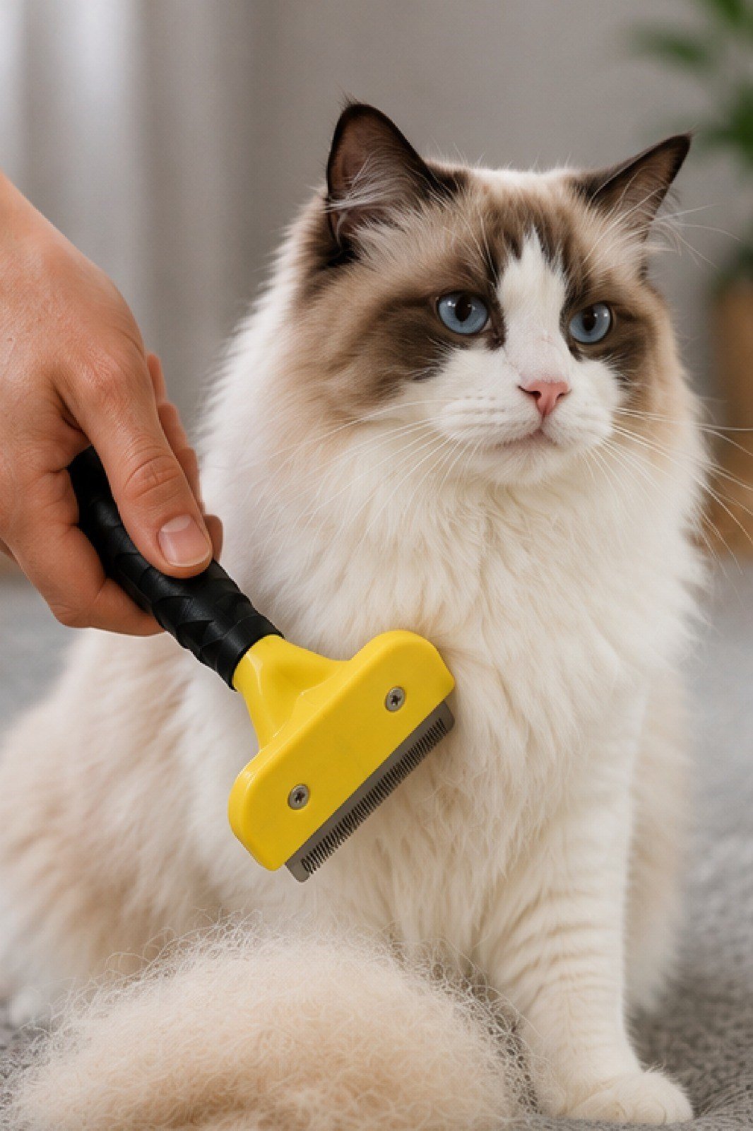 TÜY TOPARLAYACI TARAK KEDİ KÖPEK EVCİL HAYVAN TÜY TOPARLYACI TARAK PT-80