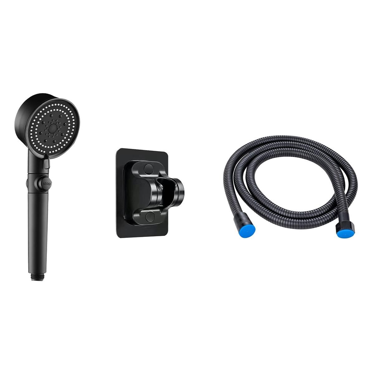 VAESKE DUŞ BAŞLIĞI HORTUMLU SİYAH VS-80