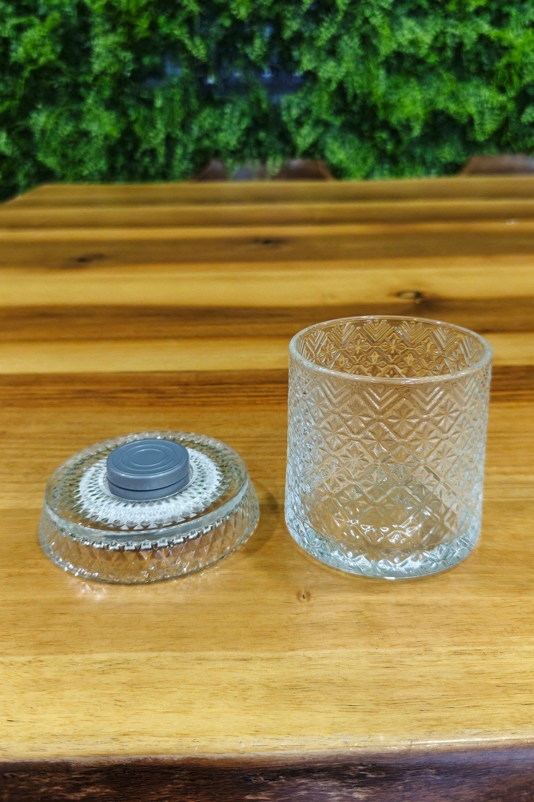 VAESKE METAL RULMANLI 360 DERECE DÖNEN LED IŞIKLI PREMIUM CAM BARDAK KAR TANESİ