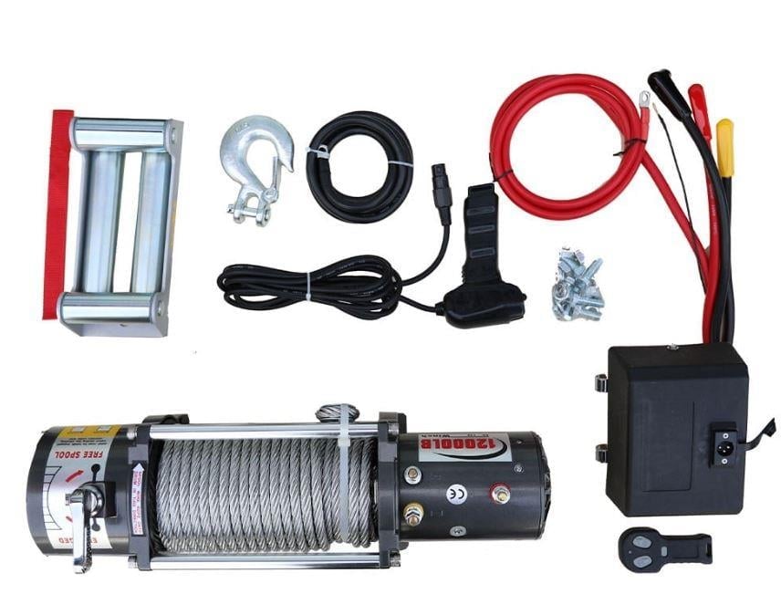 12000Lb Çelik Halatlı Elektrikli Offroad Vinç