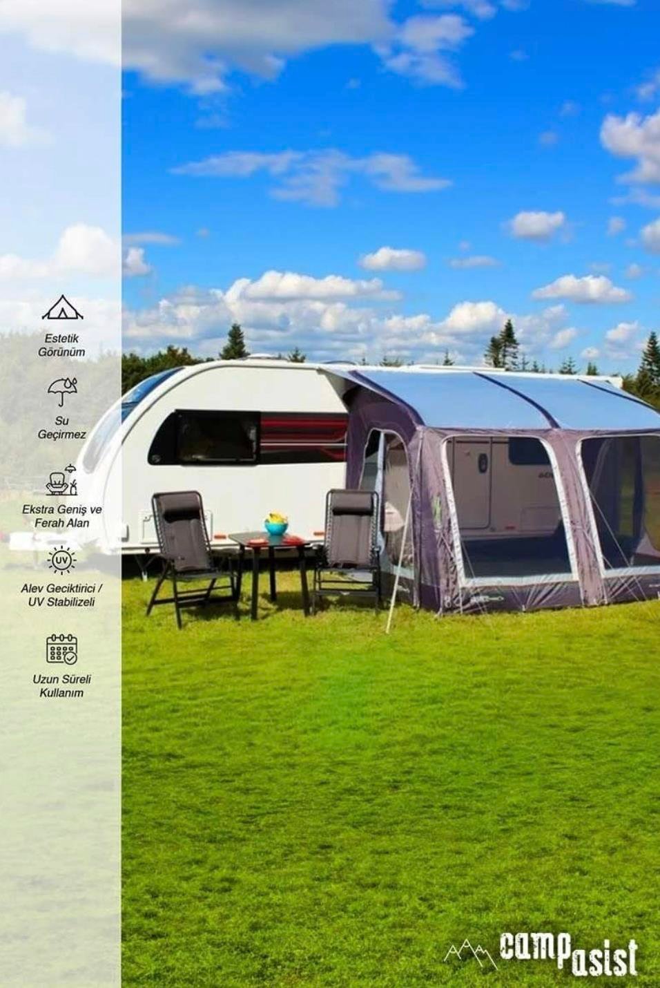 3 Mtr Havalı Tente Kapalı (Airtent) AIR-300K