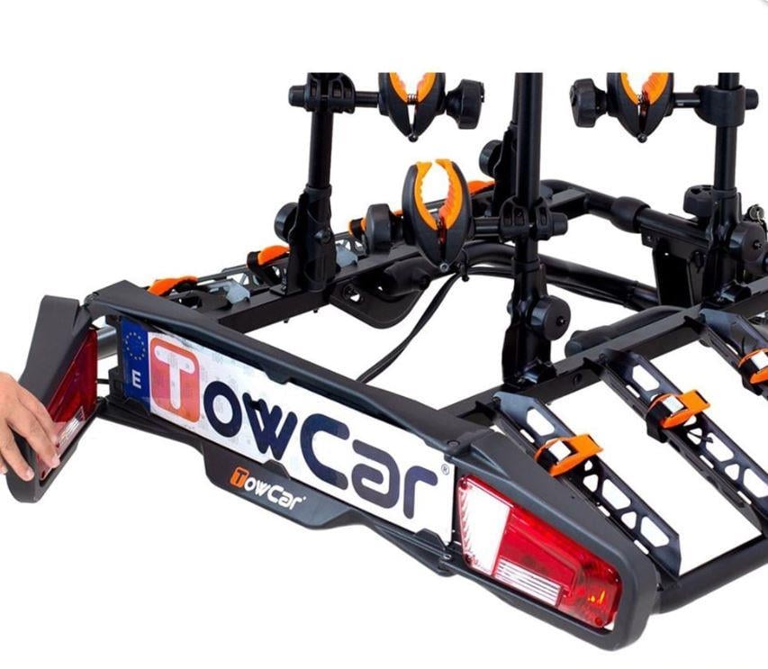 4'Lü Bisiklet Taşıyıcı Katlanabilir Sistem Towcar T4