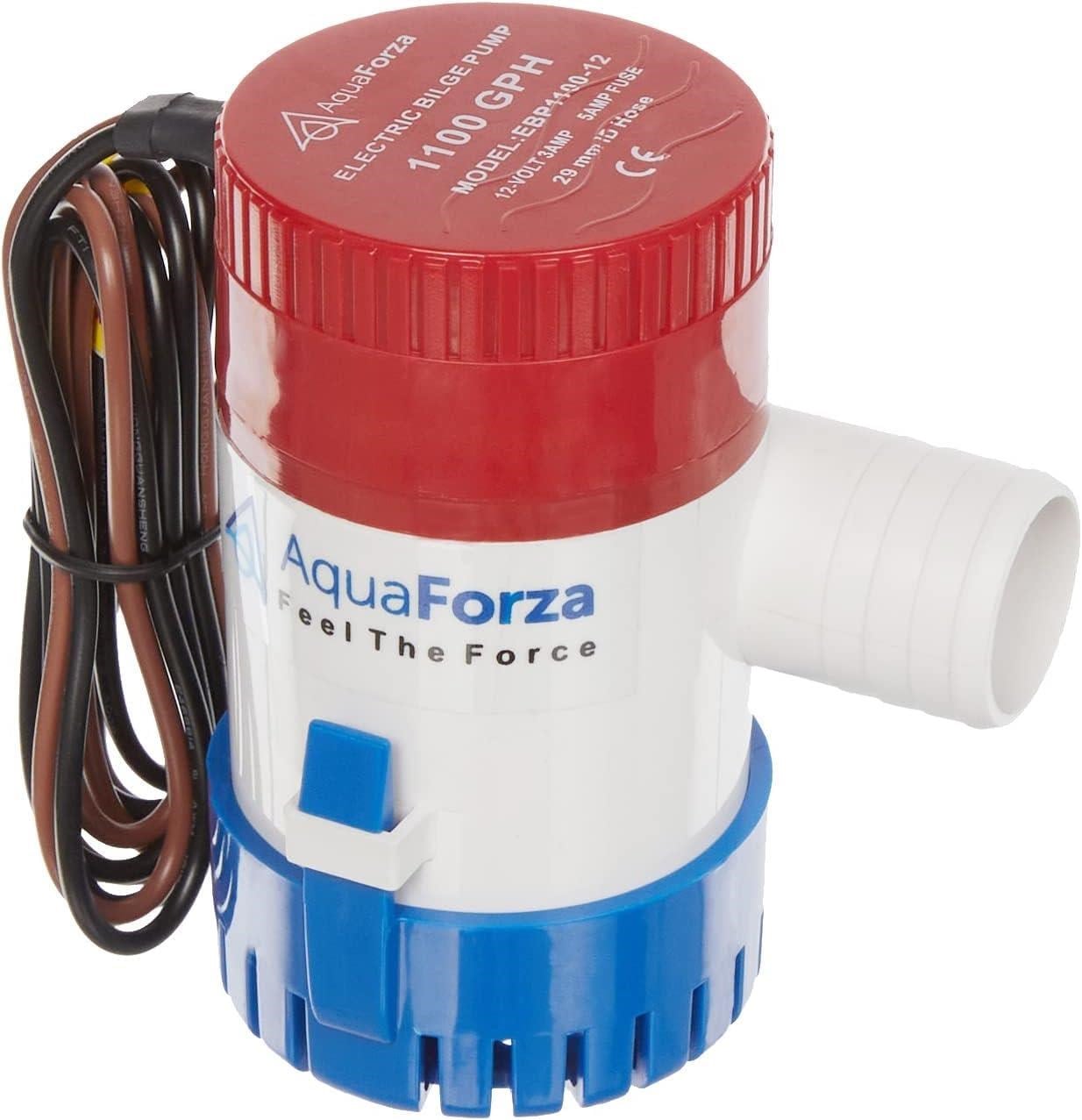 AquaForza Elektrikli Sintine Pompasi Kapasite:1100 GPH,Voltaj:12V