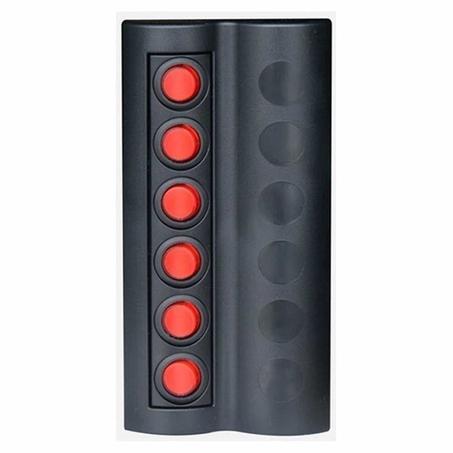 BFY Marin Otomatik Sigortalı Işıklı Switch Panel, 6 Anahtarlı