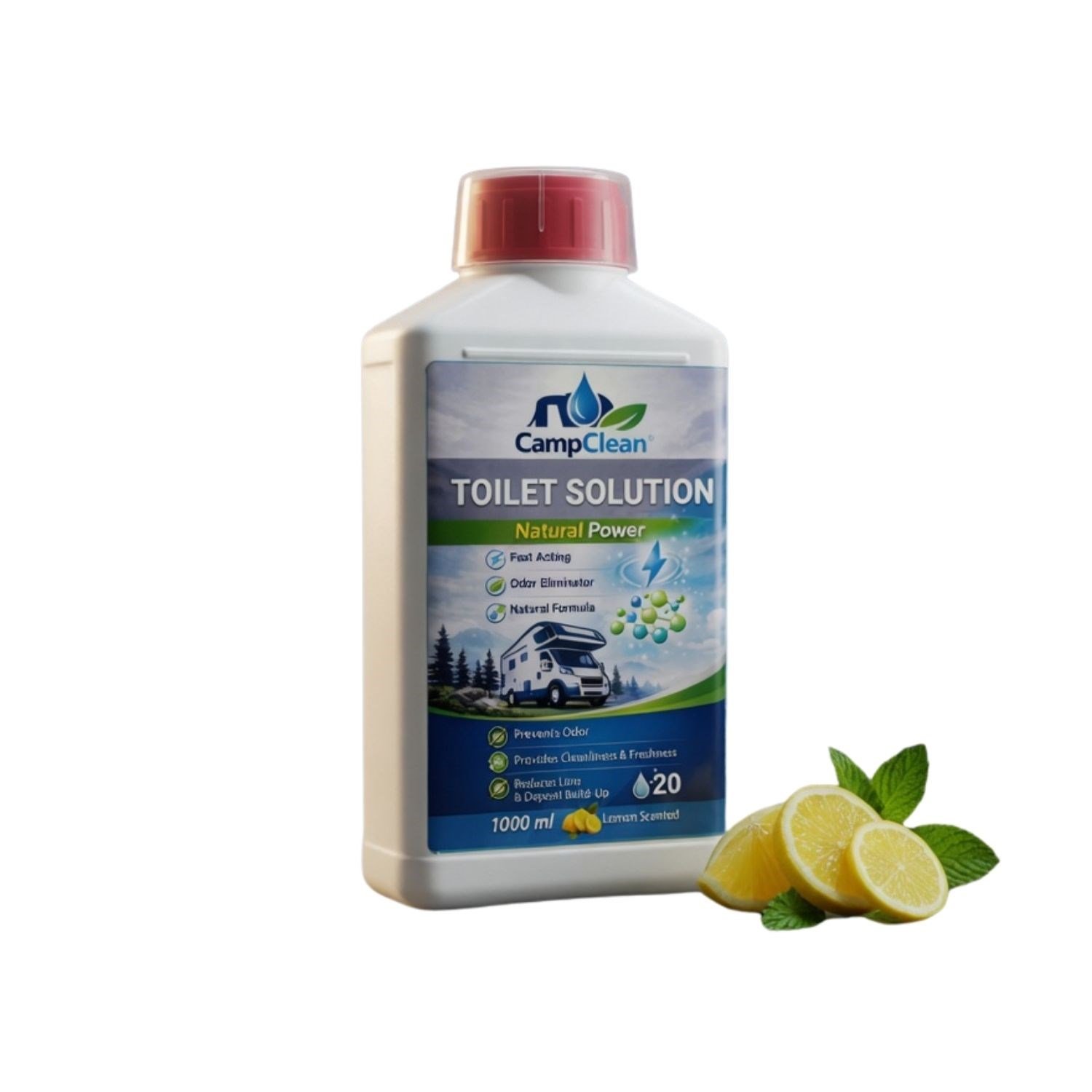 CampClean Temiz Su Kimyasalı / Sifon Suyu Katkısı 1 Lt