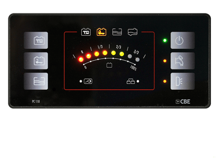 CBE PC110 Dijital Karavan Kontrol Paneli Seti