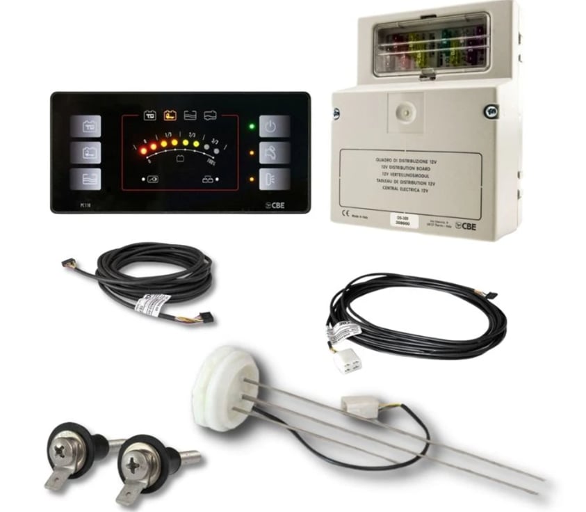 CBE PC110 Dijital Karavan Kontrol Paneli Seti