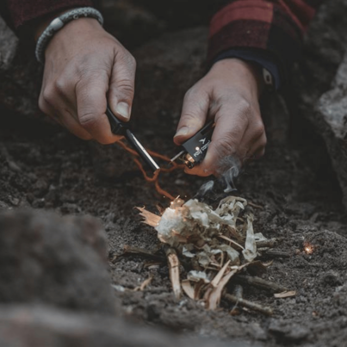 Easy Camp Campfire Fire Steel Aateş Başlatıcı