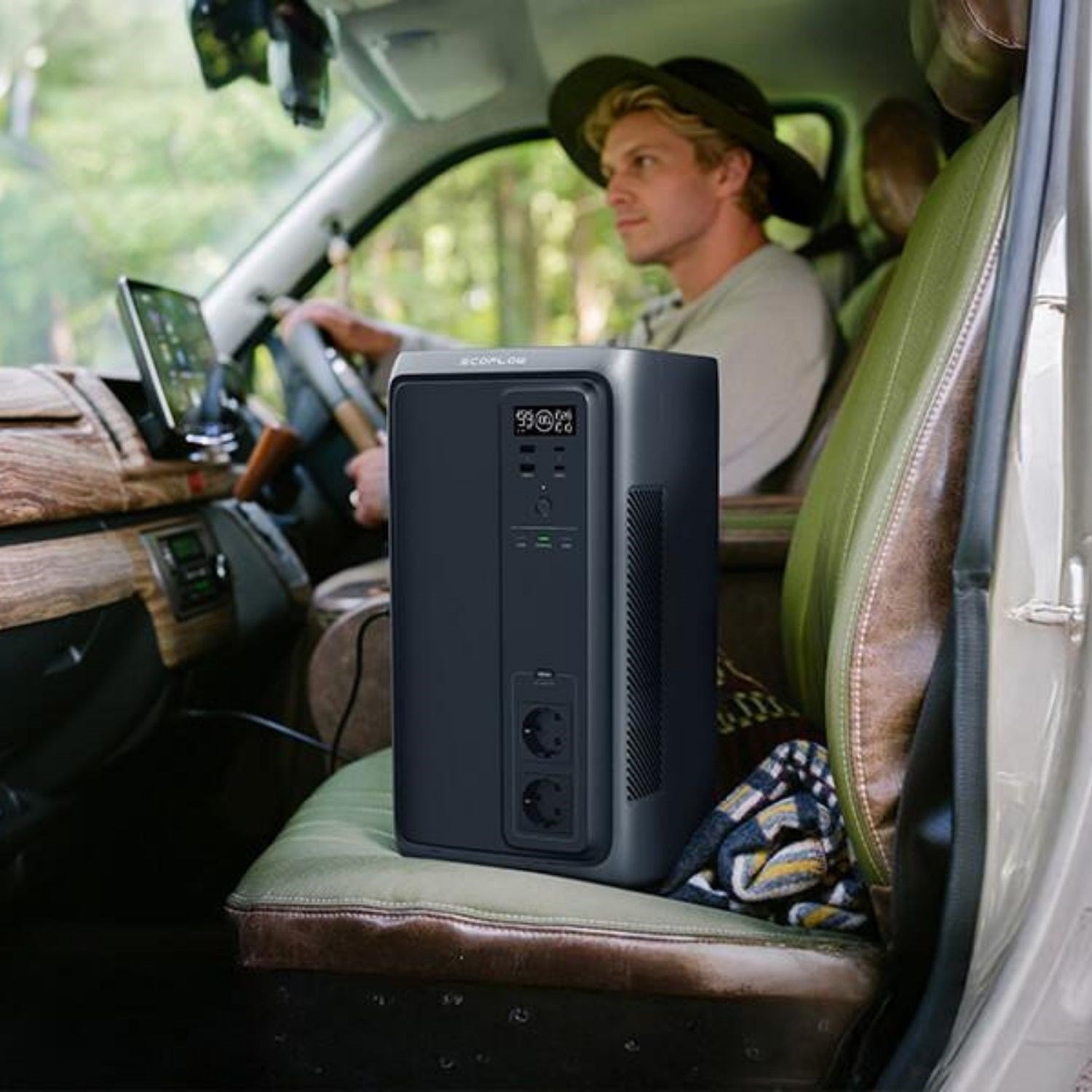 EcoFlow DELTA 3 2000 Air 1920Wh 1000W Taşınabilir Güç İstasyonu – 10 ms UPS