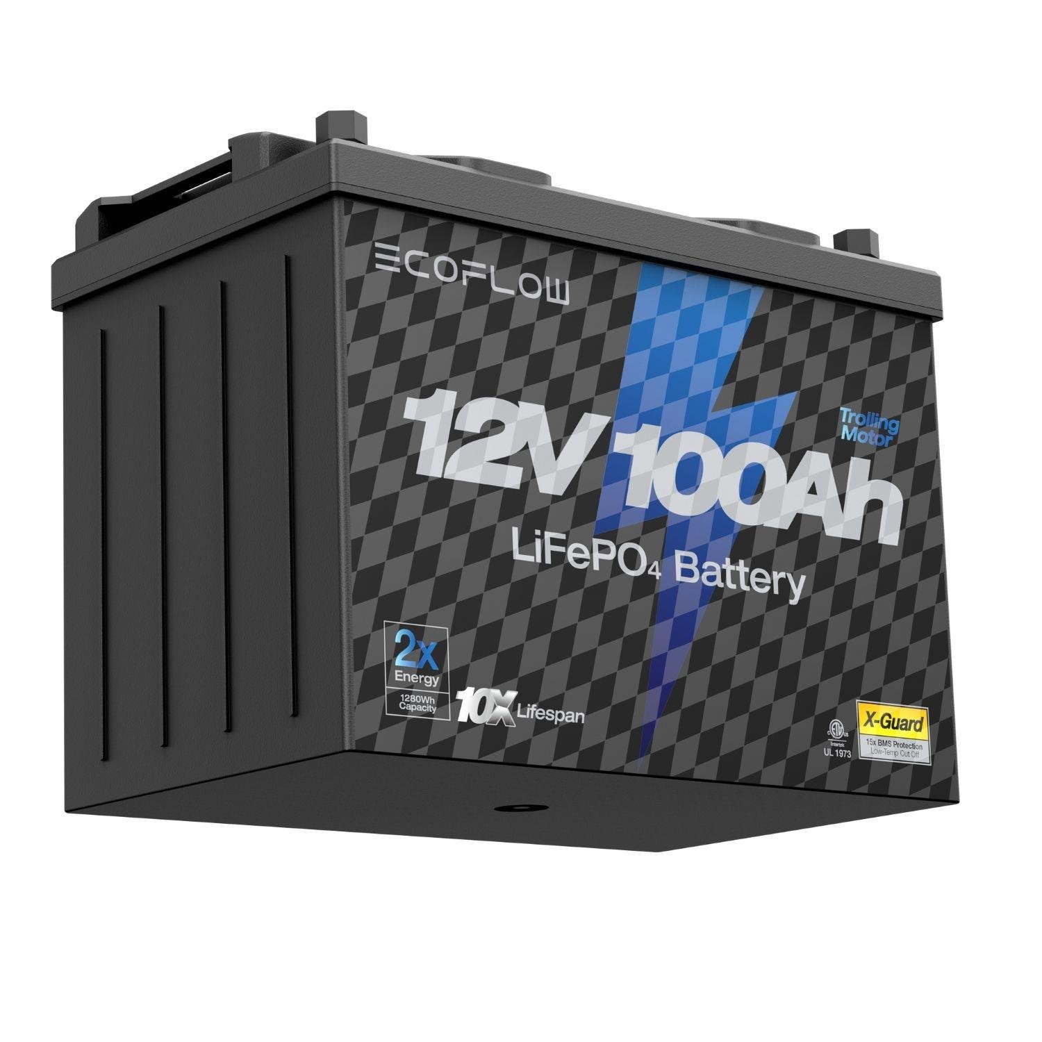 EcoFlow Lityum 12V 100Ah Deep Cycle Marin/Karavan Aküsü