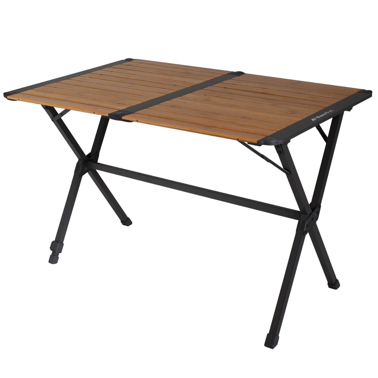Eurotrail Chambery Bamboo Camping Table M – 110x70