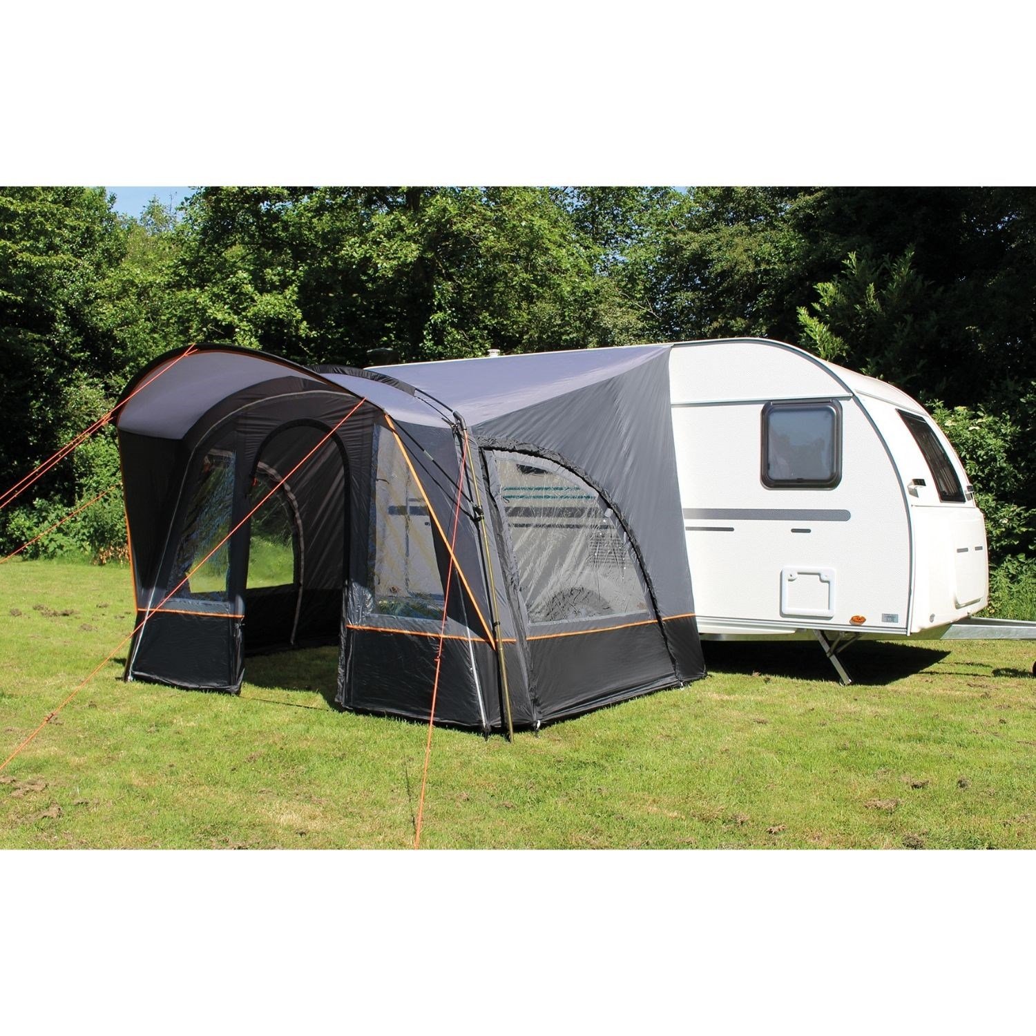 Eurotrail Siena Karavan Ön Çadırı 350x250 cm Gri/Siyah