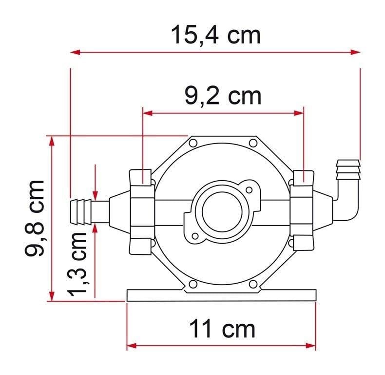 Fiamma Aqua F Hidrofor 10lt 12V