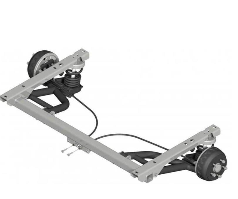 Knott 1350 kg Bağımsız Süspansiyonlu Dingil 1200 mm