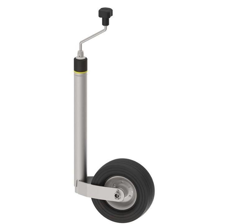 Knott 150 kg 48 mm Krikolu Kilo Ölçerli Ön Destek Tekerleği Geniş Taban