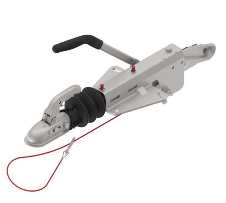 KNOTT 750-1400 kg V Modeli Frenli Kaplin (Çeki Oku) KFL14A-GF Kelepçeli