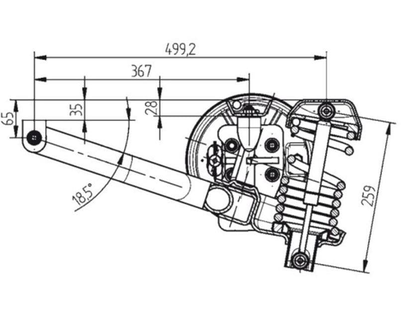 KNOTT Bağımsız Süspansiyon Sağ 675 KG