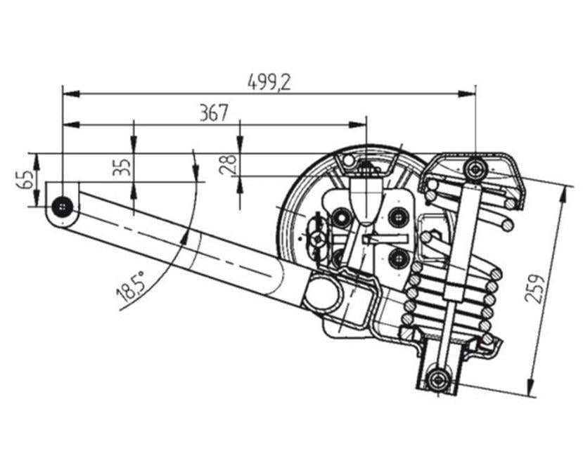 KNOTT Bağımsız Süspansiyon Sol 675 KG
