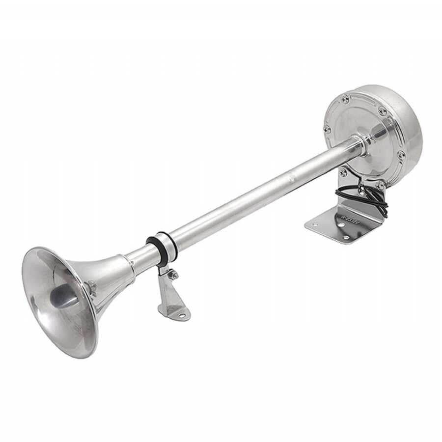 Krom Trompet Korna Tekli 12V 40 cm