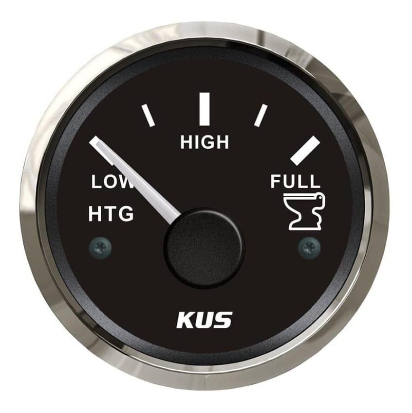 Kus Atık Su Seviye Göstergesi 12-24V, Siyah