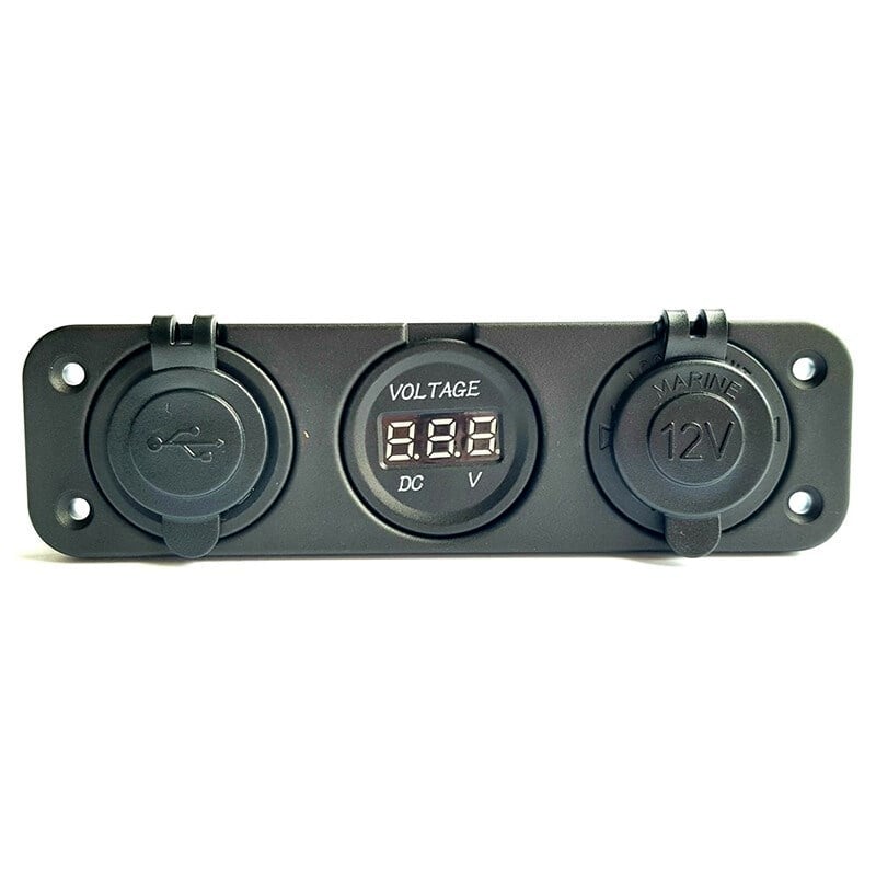 Marin Çakmaklık+Usb Soketi + Voltmetre