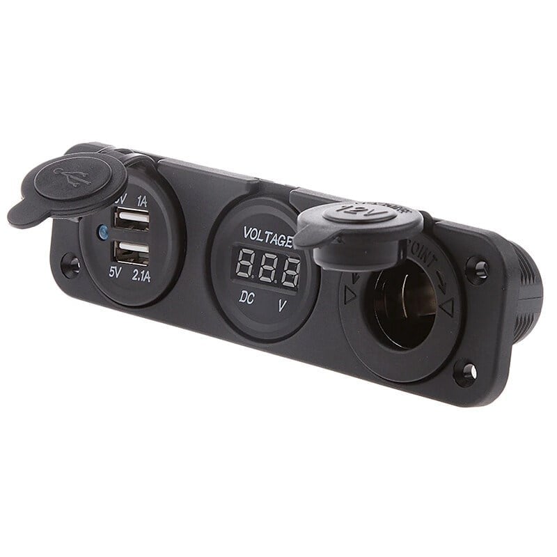 Marin Çakmaklık+Usb Soketi + Voltmetre